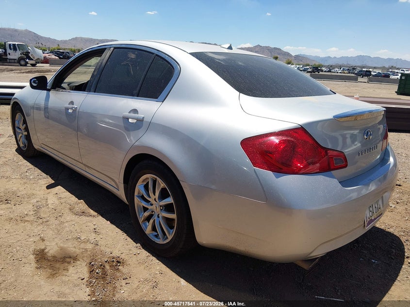 2009 INFINITI G37 auction photo 3