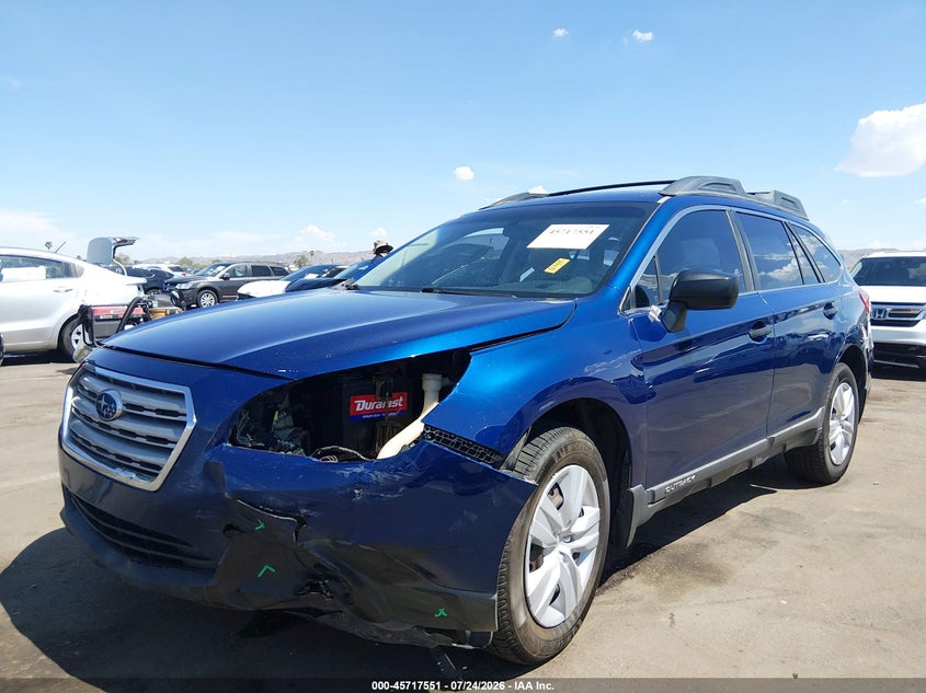 Vin: 4s4bsaac6g3259419, lot: 46216233, subaru outback 2.5i 20162