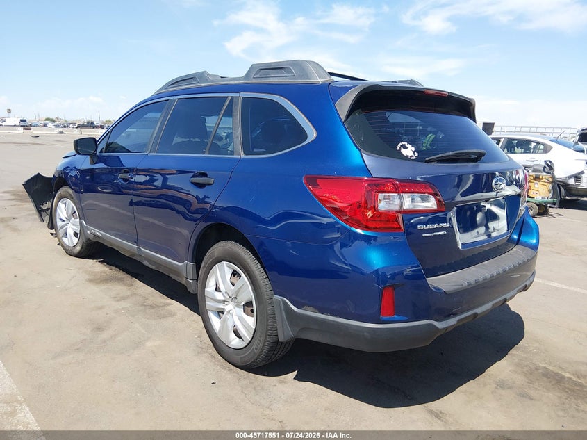 Vin: 4s4bsaac6g3259419, lot: 46216233, subaru outback 2.5i 20163