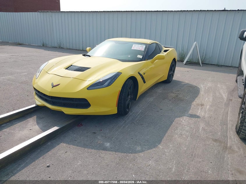 Vin: 1g1yb2d72g5117875, lot: 46216238, chevrolet corvette stingray 20162