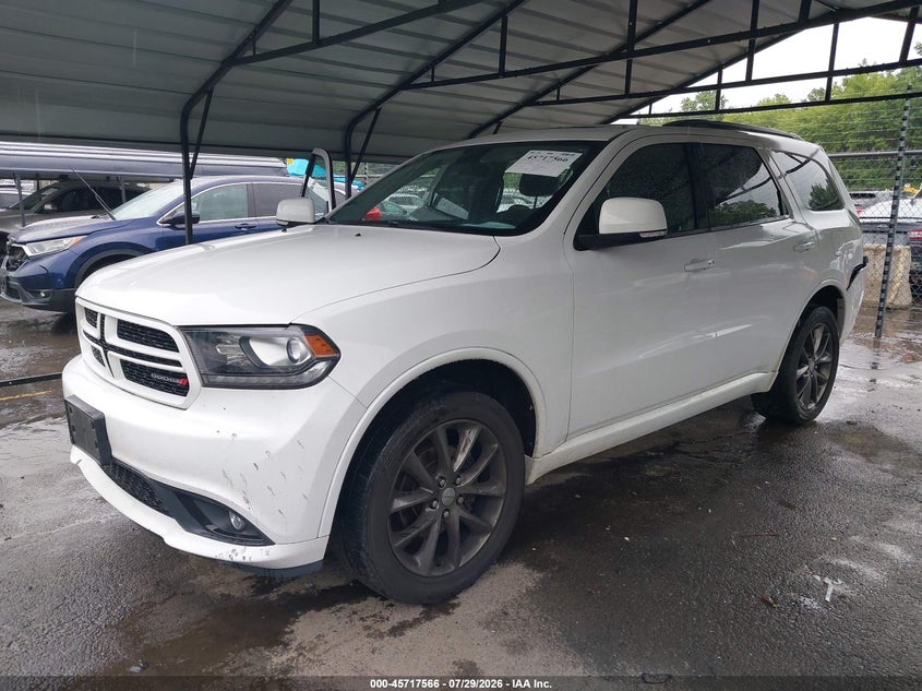 Vin: 1c4rdjdgxhc820976, lot: 46216248, dodge durango gt awd 20172