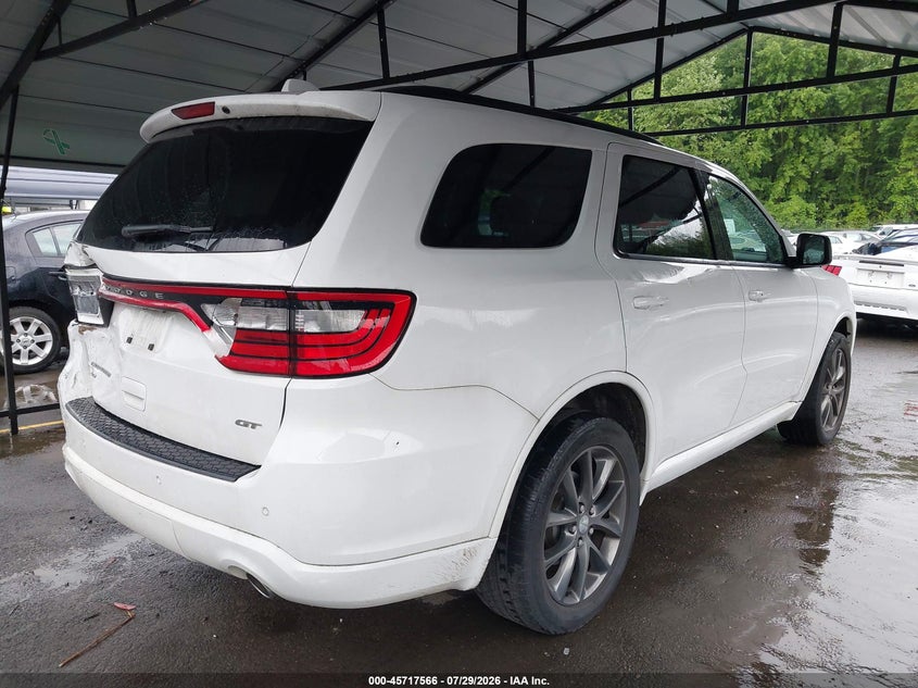 Vin: 1c4rdjdgxhc820976, lot: 46216248, dodge durango gt awd 20174
