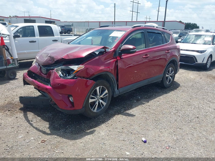 2018 Toyota RAV 4, Удар спереду, IAAI, VIN JTMWFREV0JD117069 — фото 2