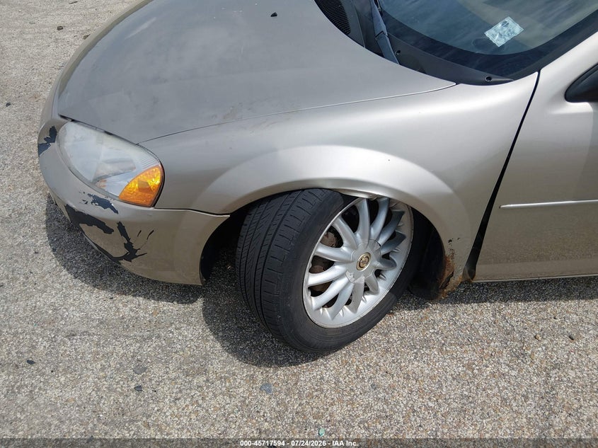 2003 CHRYSLER SEBRING auction photo 6