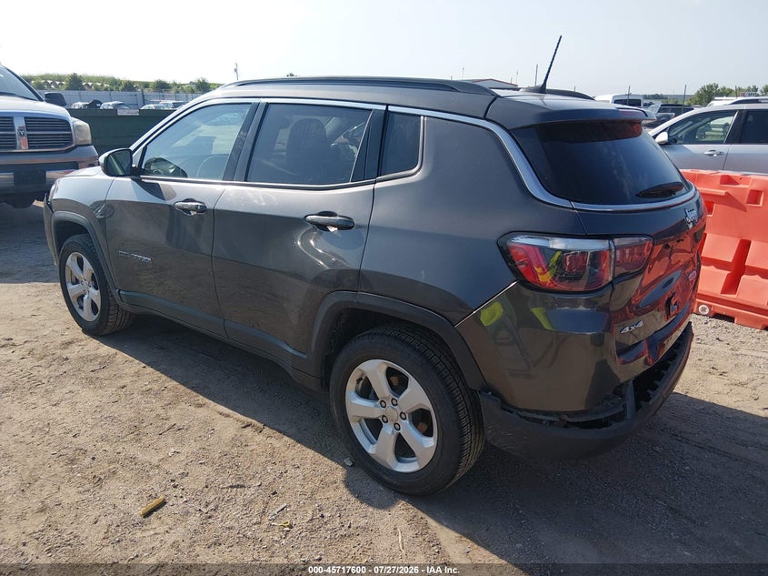 Vin: 3c4njdbb2kt654125, lot: 46216282, jeep compass latitude 4x4 20193