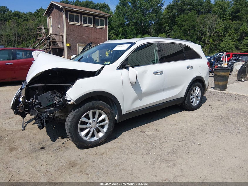 Vin: 5xypgda35hg287111, lot: 46216319, kia sorento 2.4l lx 20172