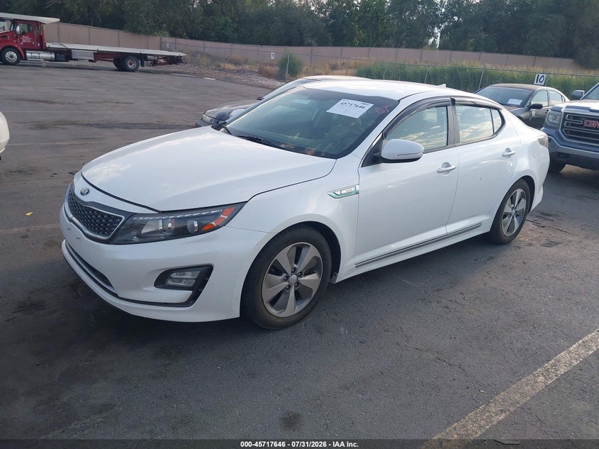 Vin: knagn4ad4e5066941, lot: 46216328, kia optima hybrid ex 20142