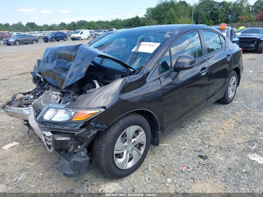 2013 HONDA CIVIC auction photo 2