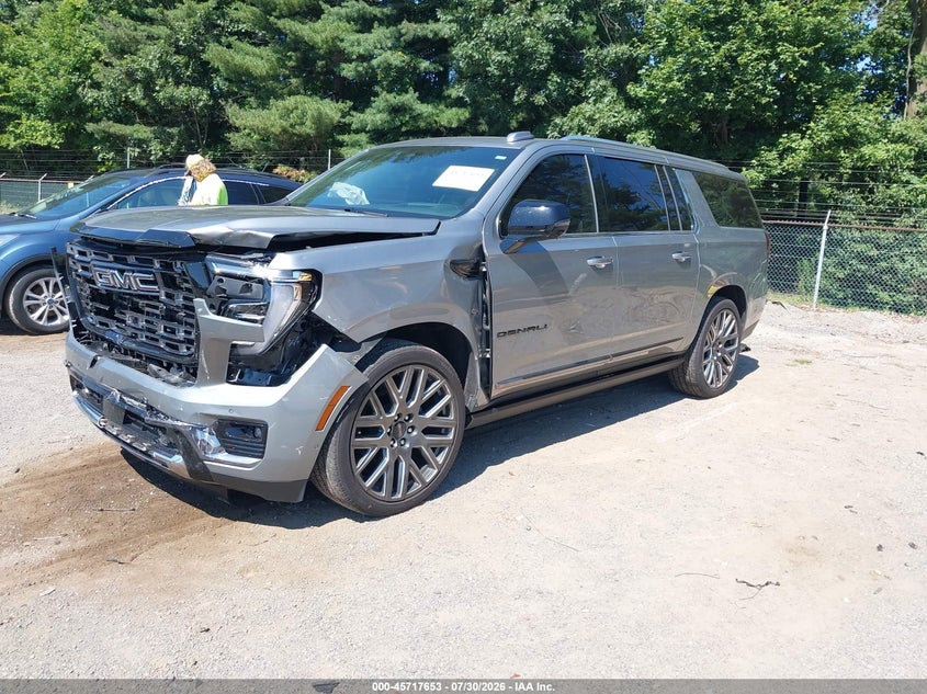 Vin: 1gks2krl2sr111356, lot: 46216335, gmc yukon xl 4wd denali ultimate 20252