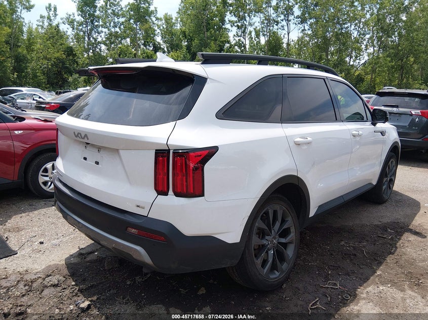 Vin: 5xyrkdlf9pg250513, lot: 46216340, kia sorento x-line sx prestige 20234