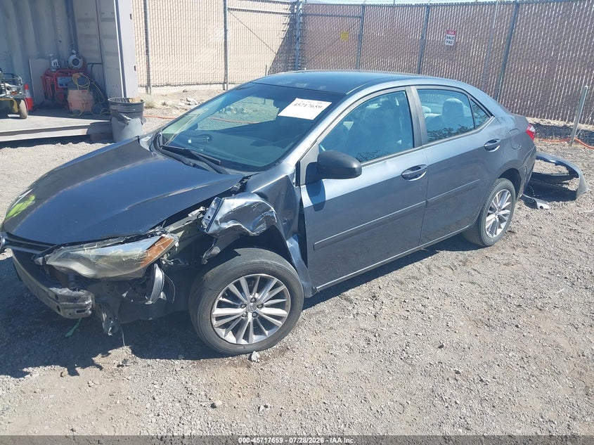 Vin: 5yfburhexfp347738, lot: 46216341, toyota corolla le plus 20152