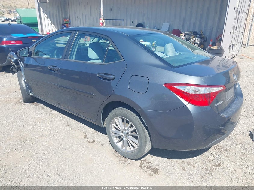 Vin: 5yfburhexfp347738, lot: 46216341, toyota corolla le plus 20153