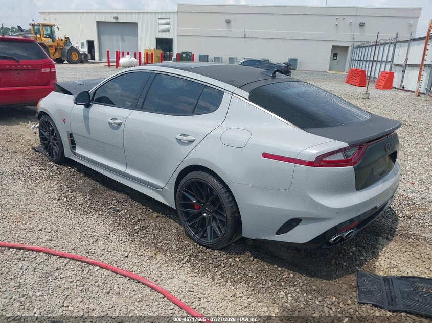 Vin: knae55lcxk6059354, lot: 46216348, kia stinger gt2 20193