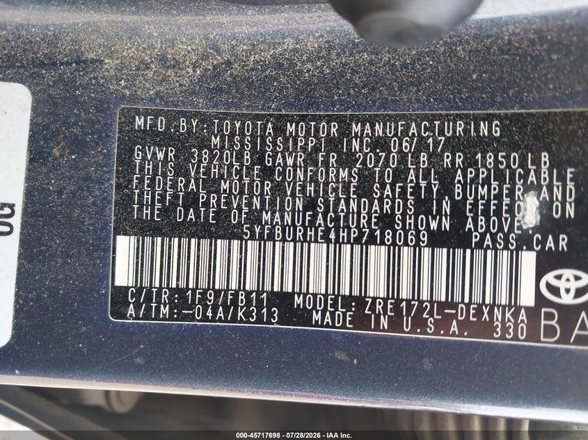 TOYOTA COROLLA - zdjęcie 9