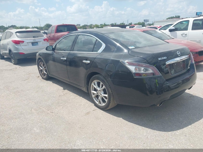 Vin: 1n4aa5ap1ec484508, lot: 46216400, nissan maxima 3.5 s/3.5 sv 20143