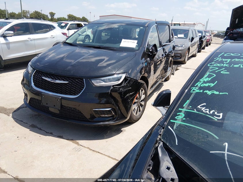 Vin: 2c4rc1s7xpr632678, lot: 46216428, chrysler pacifica hybrid limited 20232