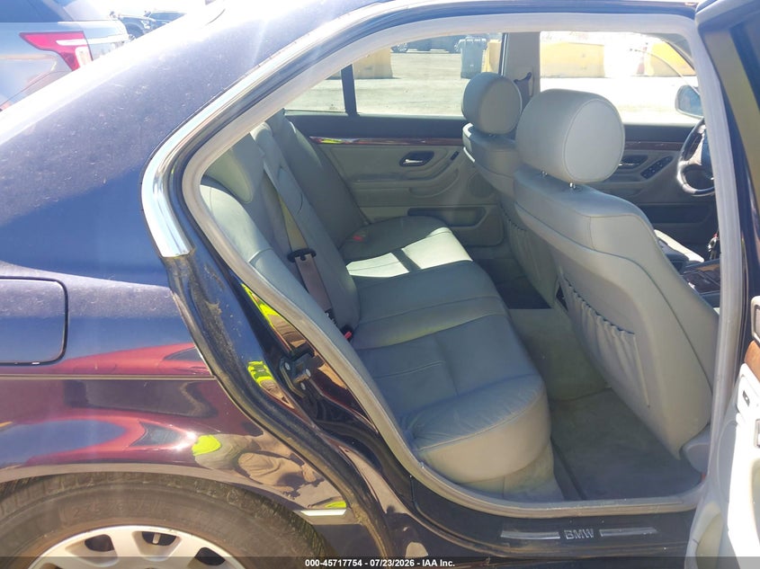 1999 BMW 740IA auction photo 8