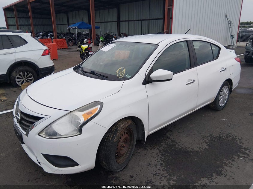 Vin: 3n1cn7ap4fl901664, lot: 46216457, nissan versa 1.6 sv 20152