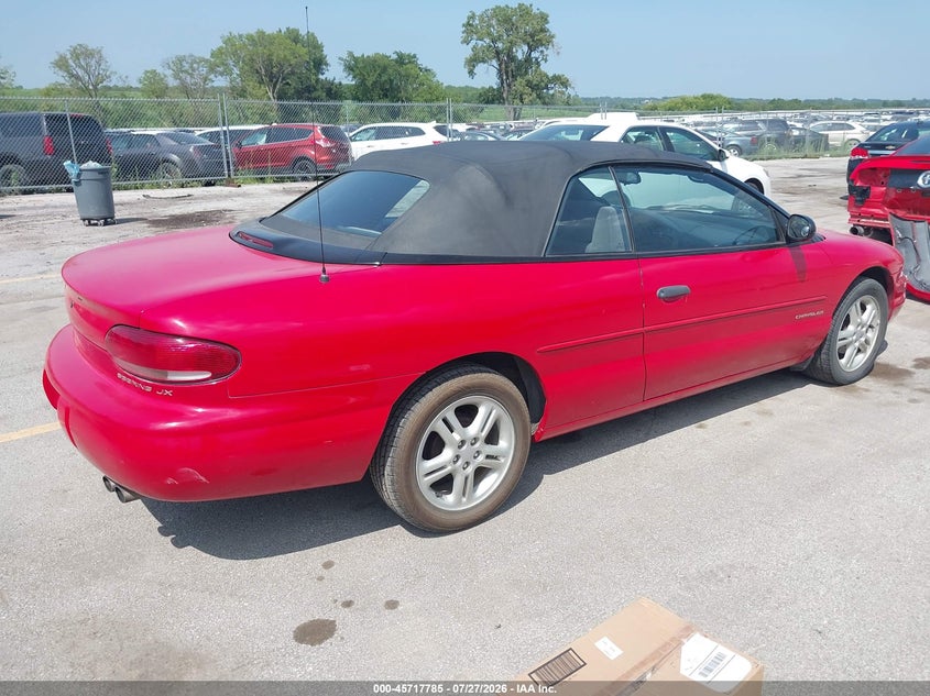1999 CHRYSLER SEBRING auction photo 4