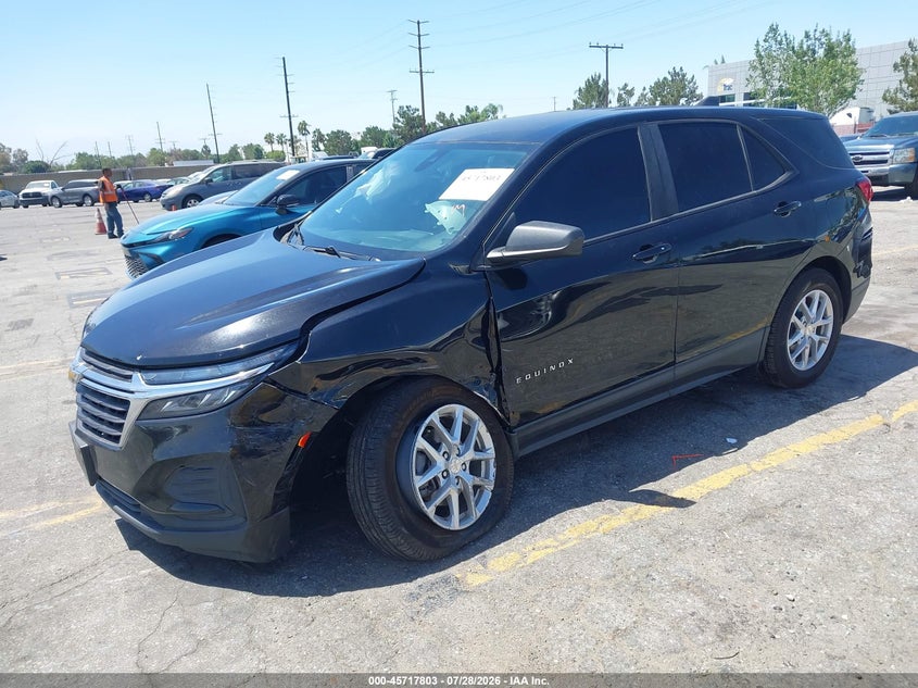 Vin: 3gnaxheg6pl174034, lot: 46216485, chevrolet equinox fwd ls 20232
