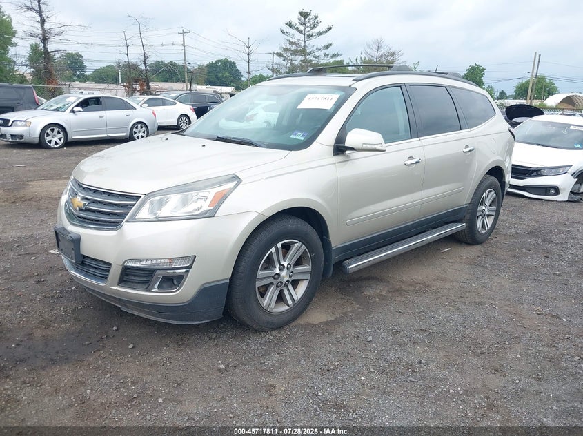 Vin: 1gnkvhkd8gj170420, lot: 46216493, chevrolet traverse lt 20162