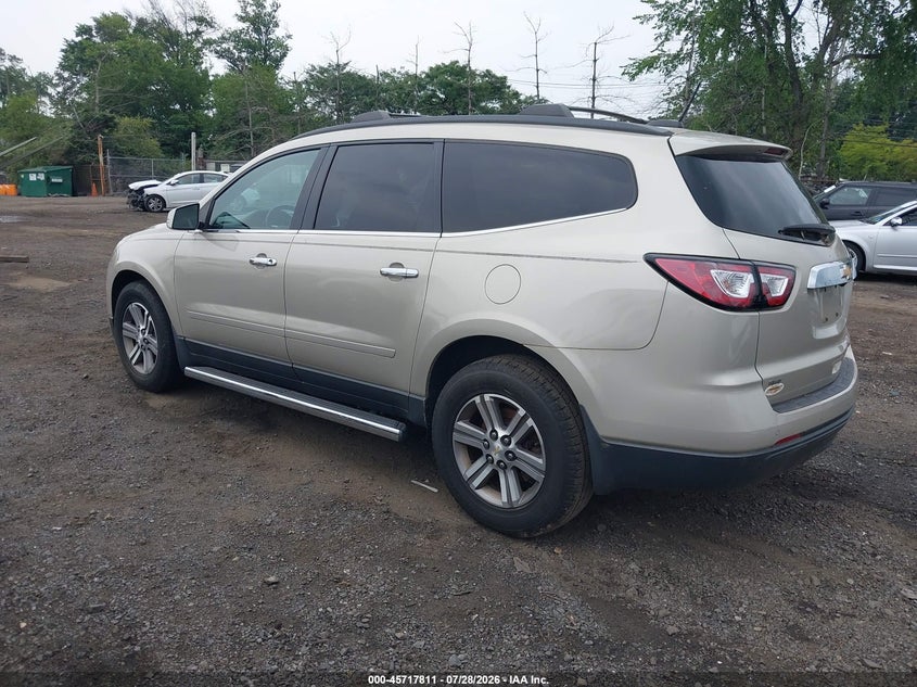 Vin: 1gnkvhkd8gj170420, lot: 46216493, chevrolet traverse lt 20163