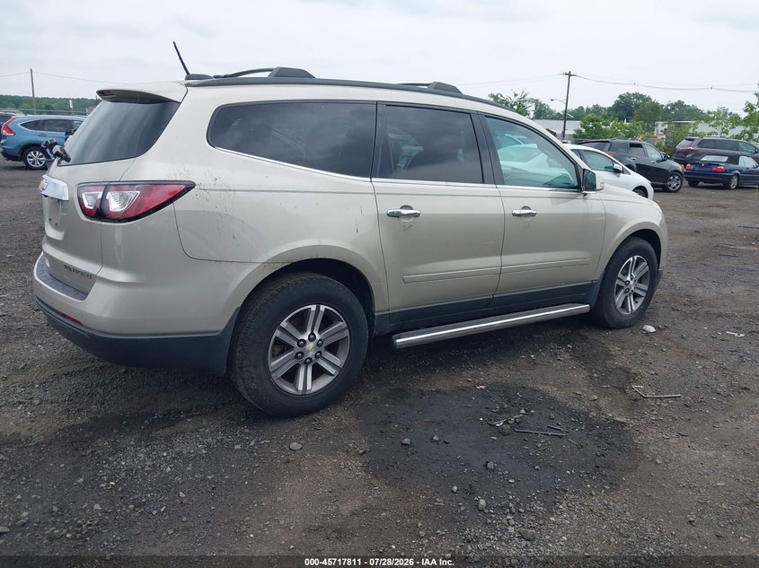 Vin: 1gnkvhkd8gj170420, lot: 46216493, chevrolet traverse lt 20164