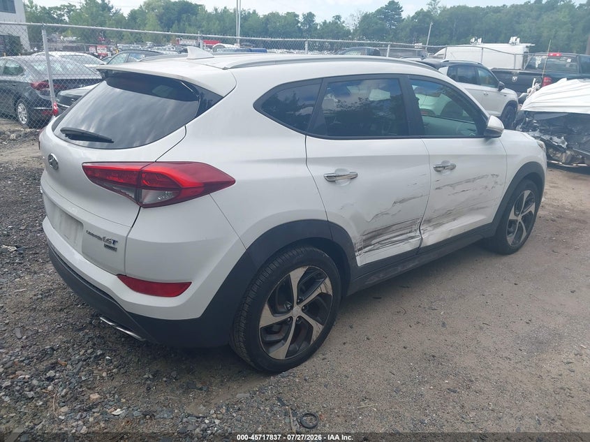 Vin: km8j3ca27gu121622, lot: 46216519, hyundai tucson limited 20164