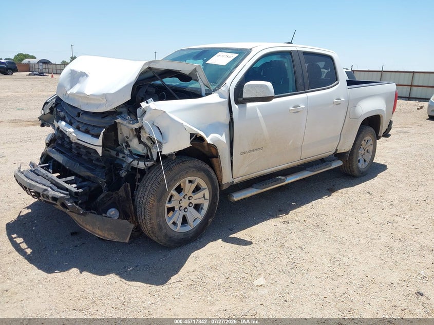 Vin: 1gcgsceaxn1306085, lot: 46216524, chevrolet colorado 2wd  short box lt 20222