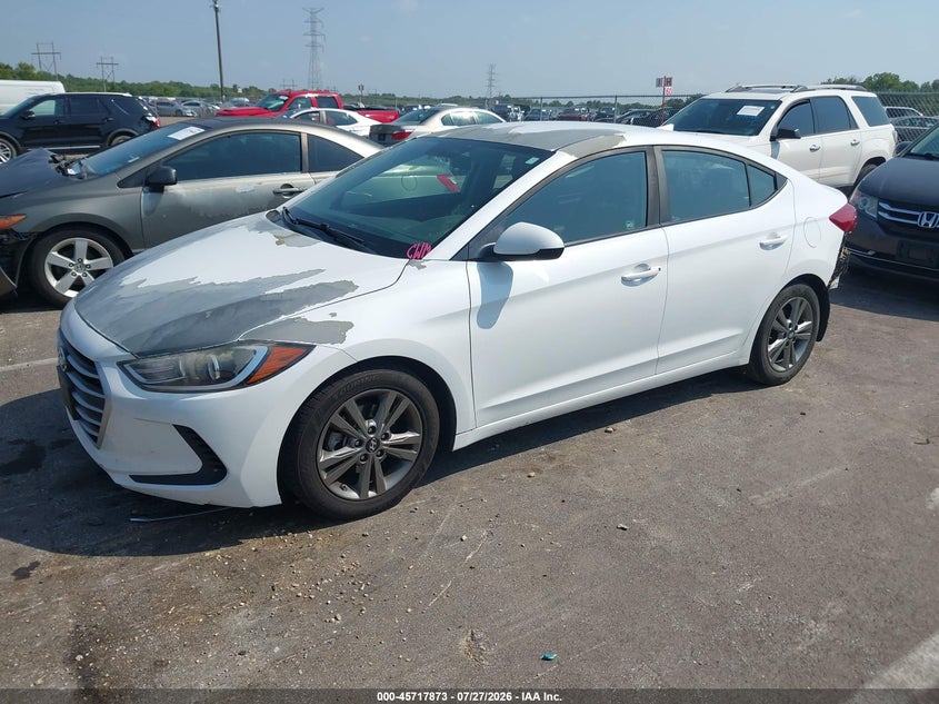 Vin: 5npd84lf9jh329379, lot: 46216555, hyundai elantra sel 20182