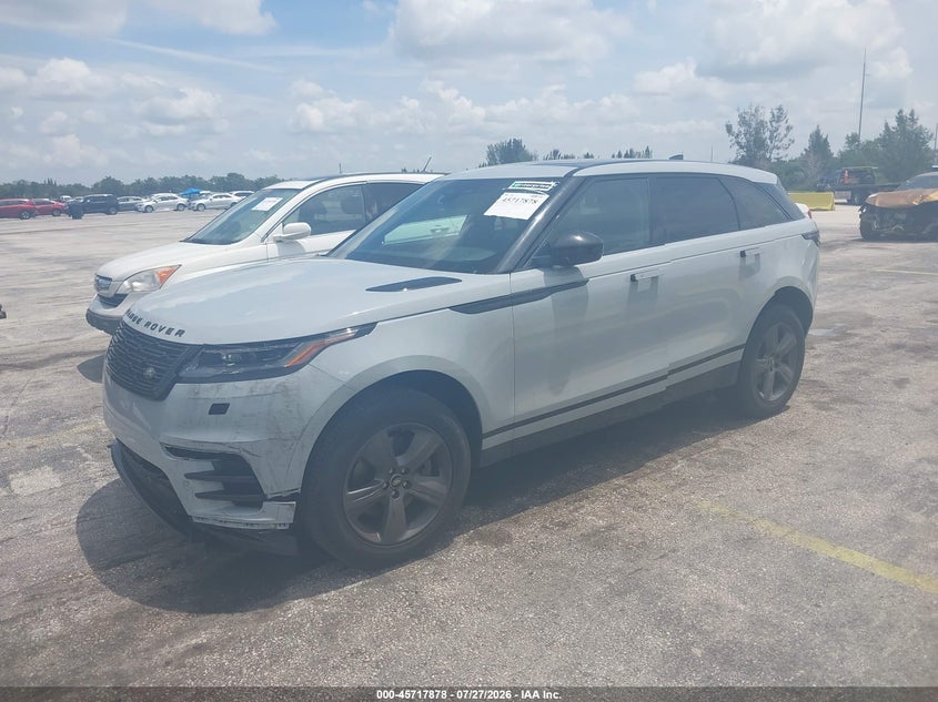 Vin: salyl2ex7sa810579, lot: 46216559, land rover range rover velar p250 dynamic se 20252
