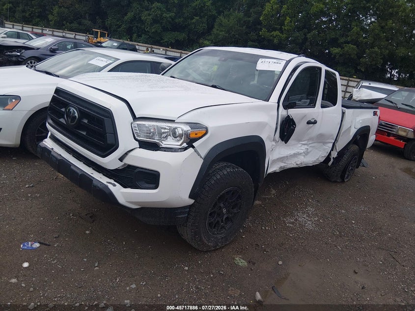 Vin: 3tysz5an1nt102244, lot: 46216568, toyota tacoma sr v6 20222