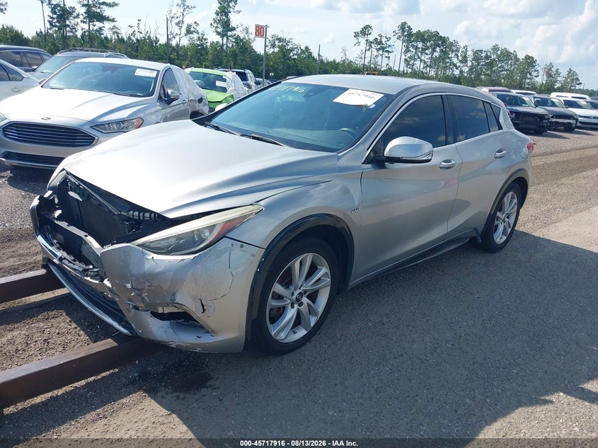 Vin: sjkch5cp7ha033298, lot: 46216599, infiniti qx30 20172
