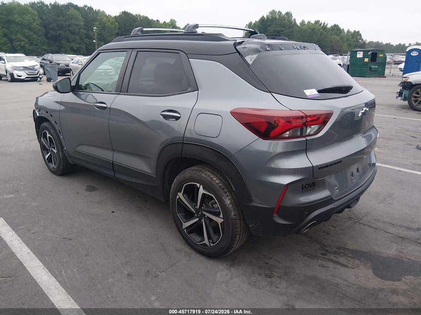 Vin: kl79mtsl3nb008915, lot: 46216601, chevrolet trailblazer fwd rs 20223