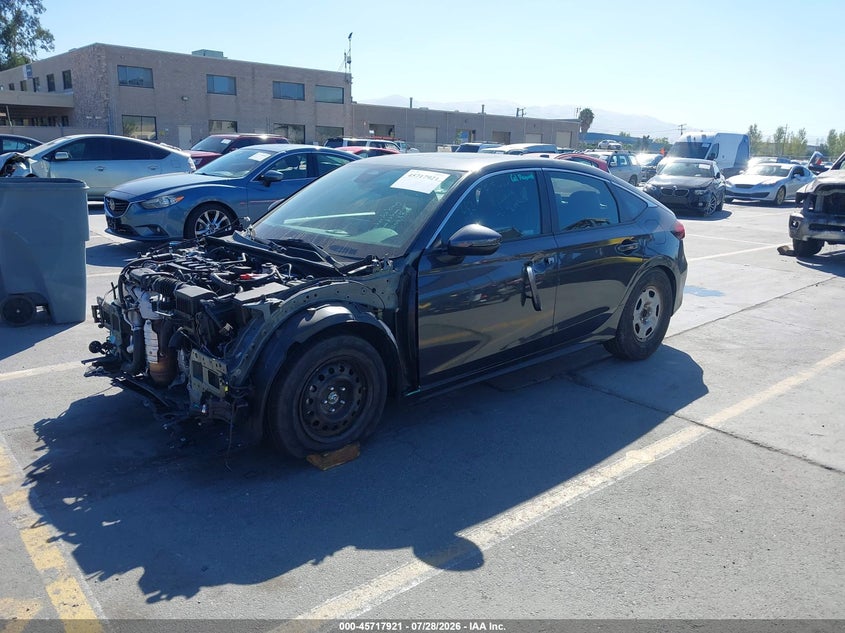Vin: 19xfl1h80pe007968, lot: 46216603, honda civic sport touring 20232