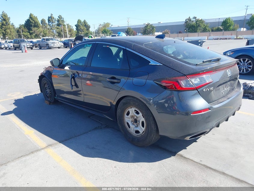 Vin: 19xfl1h80pe007968, lot: 46216603, honda civic sport touring 20233
