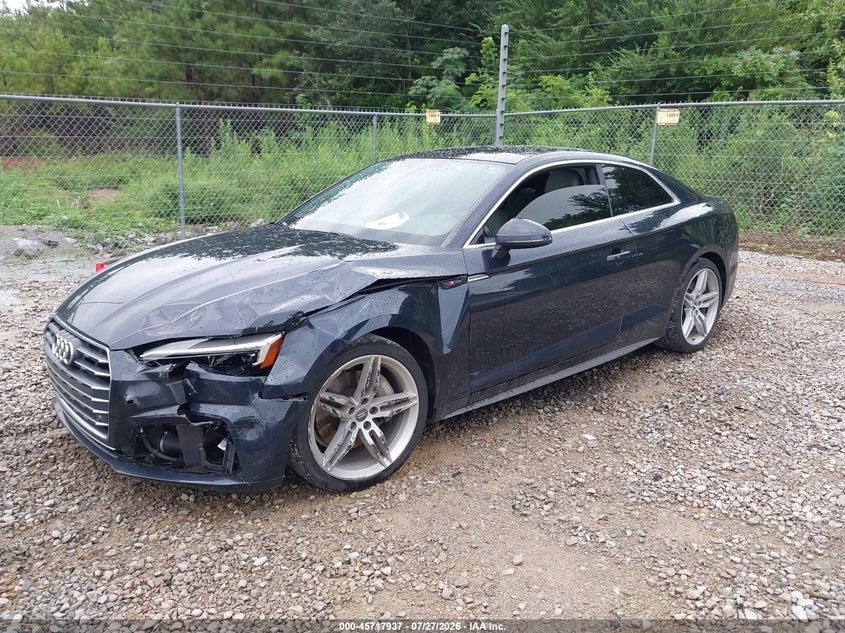 Vin: wautnaf59ja004306, lot: 46216619, audi a5 2.0t premium 20182