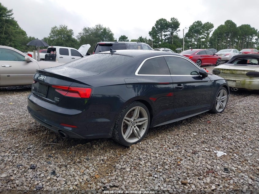 Vin: wautnaf59ja004306, lot: 46216619, audi a5 2.0t premium 20184