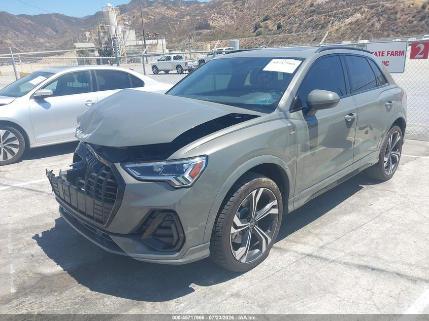 Vin: wa1eecf37r1114069, lot: 46216648, audi q3 premium plus 45 tfsi s line quattro tiptronic 20242