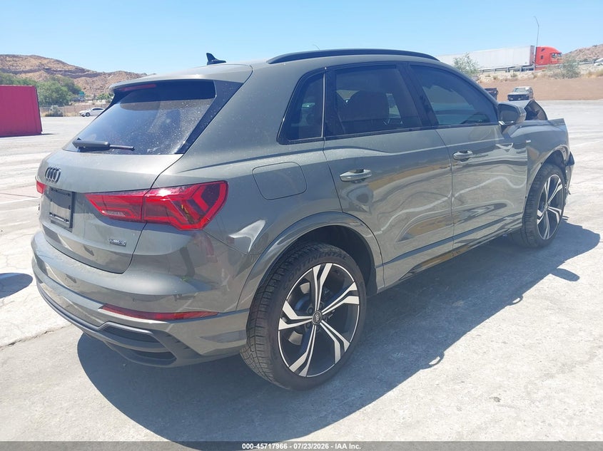Vin: wa1eecf37r1114069, lot: 46216648, audi q3 premium plus 45 tfsi s line quattro tiptronic 20244