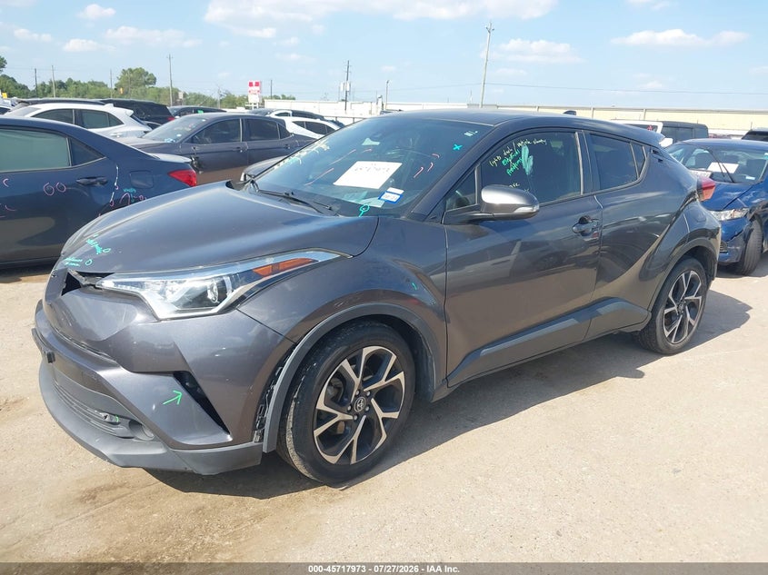 Vin: jtnkhmbx4k1031215, lot: 46216655, toyota c-hr xle 20192