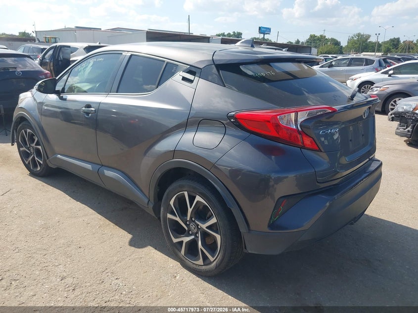 Vin: jtnkhmbx4k1031215, lot: 46216655, toyota c-hr xle 20193