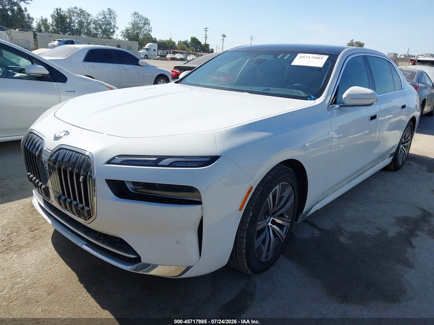 Vin: wby43ej08rcr04600, lot: 46216667, bmw i7 edrive50 20242