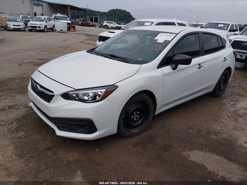 Vin: 4s3gtab67p3710857, lot: 46216684, subaru impreza base 5-door 20232