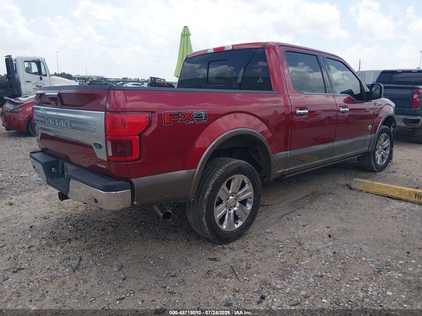 Vin: 1ftew1e44kfc56101, lot: 46216692, ford f-150 king ranch 20194
