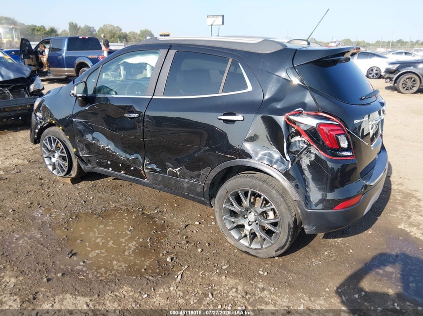 Vin: kl4cj1sb2kb713840, lot: 46216700, buick encore fwd sport touring 20193