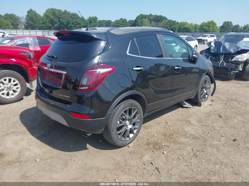 Vin: kl4cj1sb2kb713840, lot: 46216700, buick encore fwd sport touring 20194