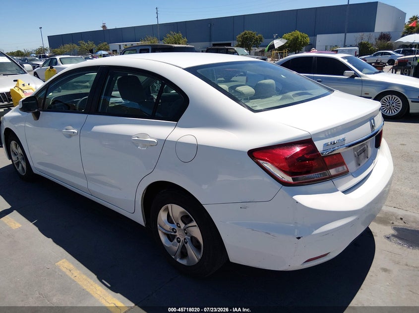 2013 HONDA CIVIC auction photo 3