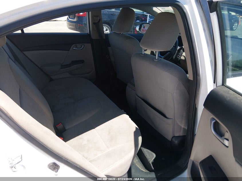 2013 HONDA CIVIC auction photo 8