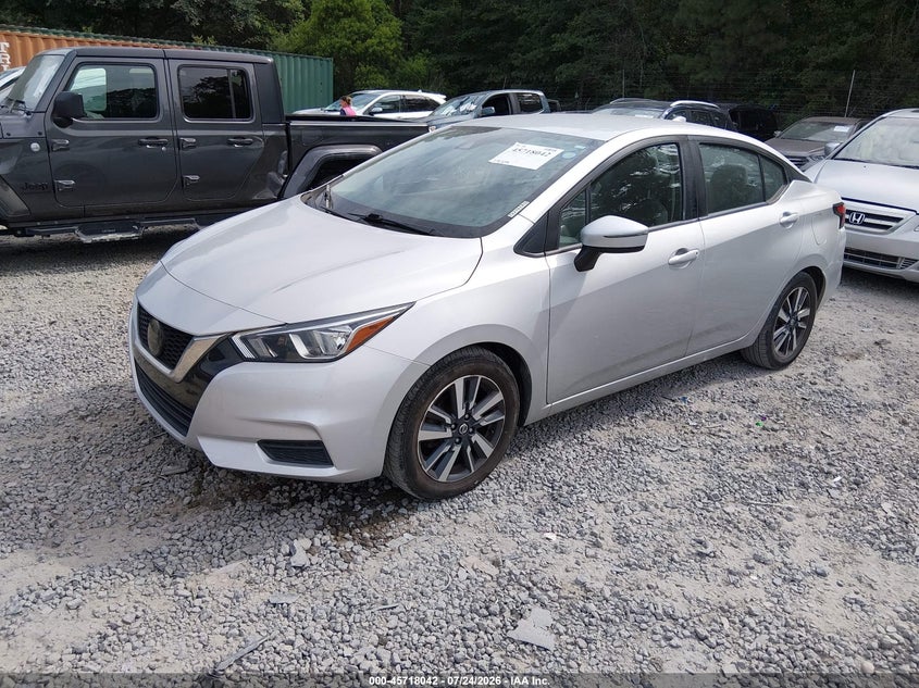 2021 NISSAN VERSA auction photo 2